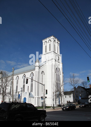 Wilmot United Church, à Fredericton, Nouveau-Brunswick, Canada Banque D'Images