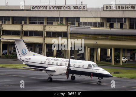 L'Aéroport International de Douala Cameroun Afrique Banque D'Images