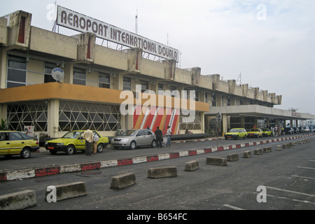 L'Aéroport International de Douala Cameroun Afrique Banque D'Images