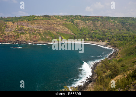 Hawea Point à au nord-ouest de Maui Maui Hawaii USA Banque D'Images