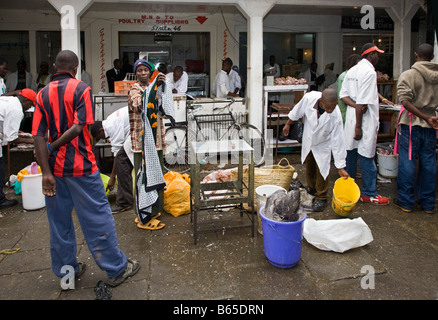 Marché de la ville Nairobi Kenya Afrique Banque D'Images