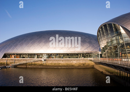 Centre Commercial La Science & Cinéma IMAX Pacific Quay Banque D'Images