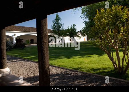 Winery and Vineyard Francisco Undurraga vallée du Maipo Chili Banque D'Images