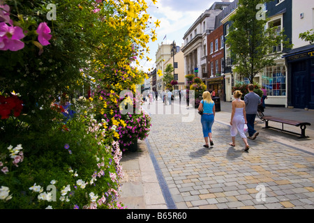 Doncaster High Street South Yorkshire England UK Banque D'Images