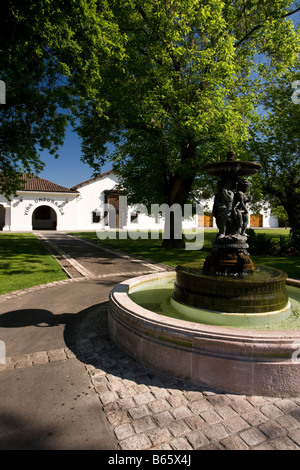 Winery and Vineyard Francisco Undurraga vallée du Maipo Chili Banque D'Images