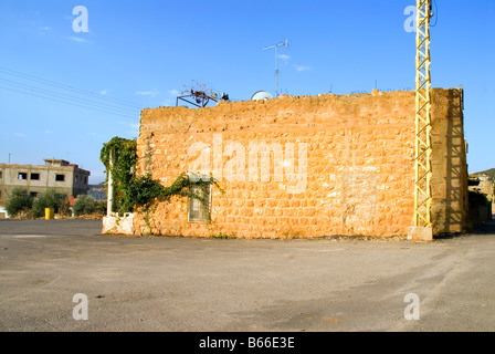 Berween hier et d'aujourd'hui la maison à la maison hier et aujourd'hui le Liban Banque D'Images