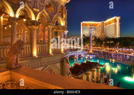 Le Venetian Resort Hotel and Casino Las Vegas Nevada Banque D'Images