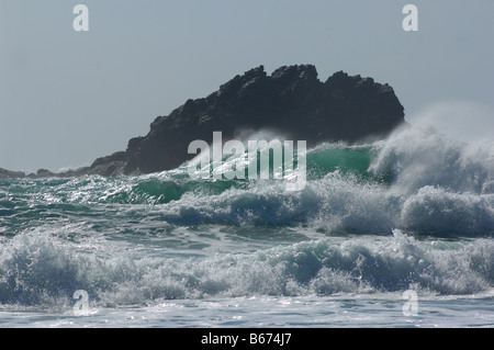 Surf, Cornwall Banque D'Images