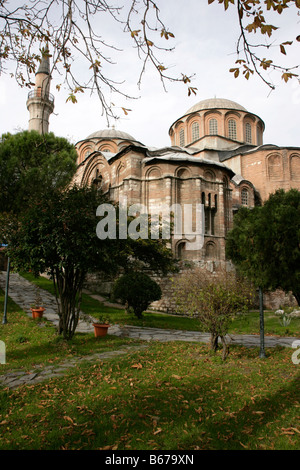 Le musée Kariye ou Saint Sauveur à Chora à Istanbul, Turquie Banque D'Images