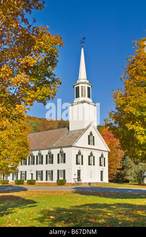 Bois blanc traditionnel église vêtu Townshend California United States of America USA Banque D'Images