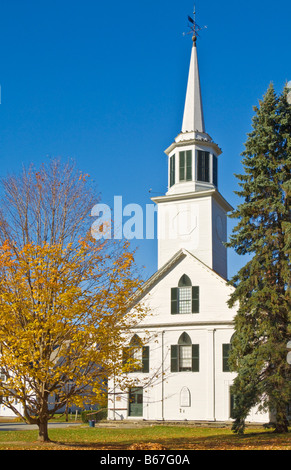 Bois blanc traditionnel église vêtu Townshend California United States of America USA Banque D'Images