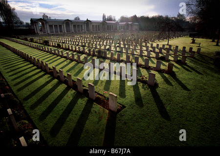 Arras Memorial et faubourg d'Amiens Cemetery CWGC Arras France 2008 Banque D'Images