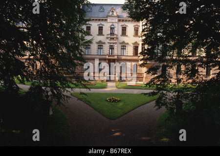 Château, château de Thurn et Taxis, Regensburg, Bavière, Allemagne Banque D'Images