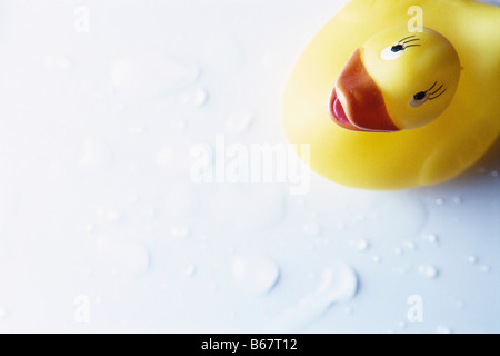 Un canard en caoutchouc jaune, de jouets, de l'enfance Banque D'Images