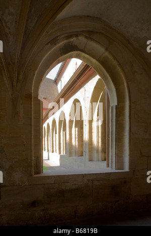 Bamberg, ehemaliges, Kreuzgang Dominikanerkloster Banque D'Images