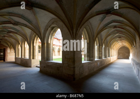 Bamberg, ehemaliges, Kreuzgang Dominikanerkloster Banque D'Images