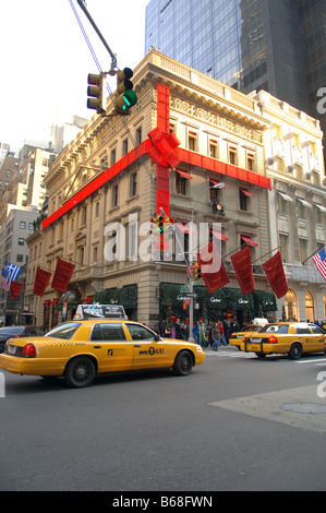 L'hôtel particulier Cartier Cartier Joailliers de la maison de la Cinquième Avenue à New York Banque D'Images