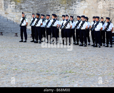 Célébration de la fête de la Victoire, Avignon, Provence, France Banque D'Images