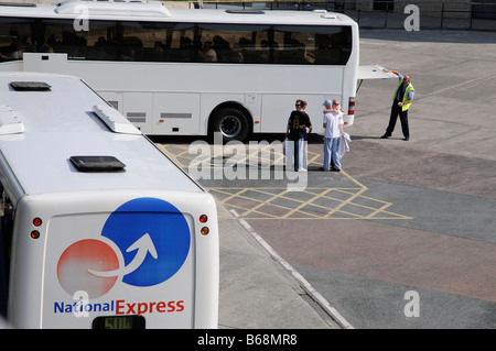 Plymouth Devon England UK L'Bretonside Station de bus dans le centre-ville Banque D'Images