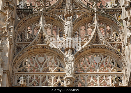 Cathédrale de Saint Antoine (1280s), Albi, France Banque D'Images