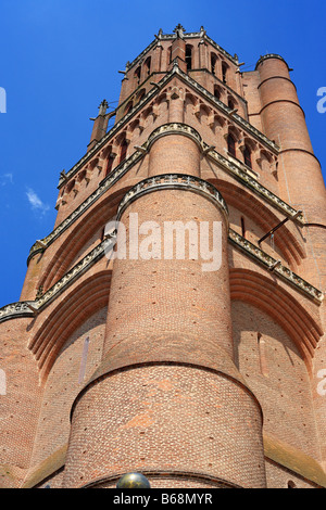 Cathédrale de Saint Antoine (1280s), Albi, France Banque D'Images