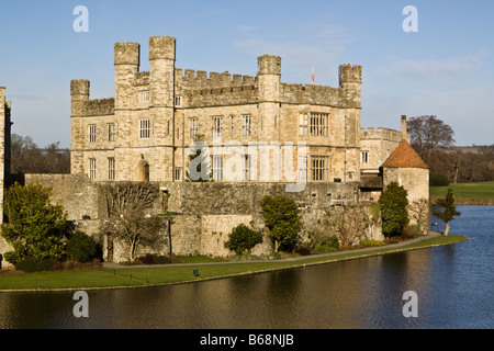 Le Château de Leeds Angleterre Kent Banque D'Images