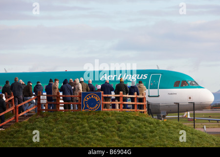 Avion de passager Banque D'Images