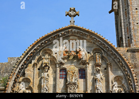Église Sainte Marie Madeleine (Basilique de St Magdalene), Vézelay, Bourgogne, France Banque D'Images