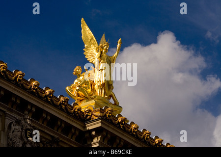 Opéra Garnier Paris France Août 2006 Banque D'Images