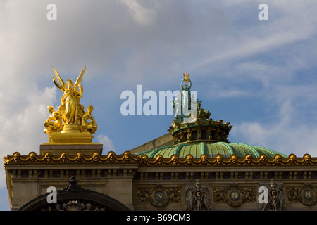 Opéra Garnier Paris France Août 2006 Banque D'Images