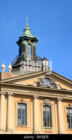 Académie Royale des Sciences de Suède, Stor Torget, Gamla Stan, la vieille ville, Stockholm, Suède Banque D'Images