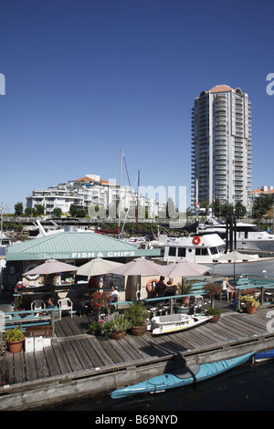 Kanada Canada BC Britisch Colombie-Britannique Vancouver Island Nanaimo Harbour Hafen Banque D'Images