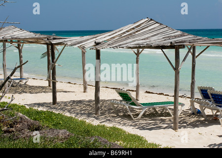 Plage de Cayo Coco Cuba Banque D'Images