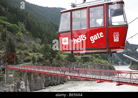 Kanada Canada BC Britisch Hells Gate Fraser de la Colombie-Britannique Banque D'Images