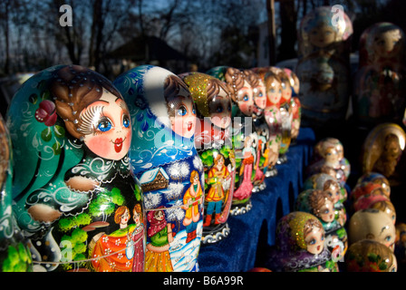 Stacking dolls (poupées matriochka) Banque D'Images