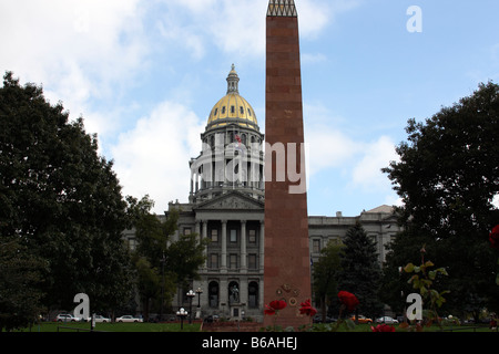 Denver Colorado State Capitol Banque D'Images