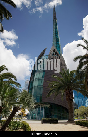 Le clocher, la maison du Swan Bells, Barrack Square, Perth, Australie occidentale Banque D'Images