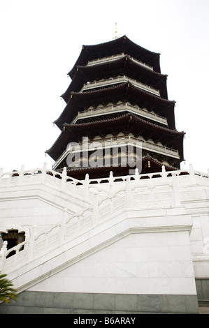 La Pagode Leifeng à Hangzhou Zhejiang Province Banque D'Images