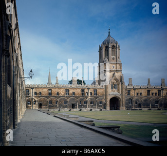 Tom Quad Oxford Christ Church College Banque D'Images