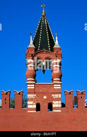 La tour du Tsar ou Tsarskaya Tower (1680) du Kremlin à Moscou, Russie Banque D'Images