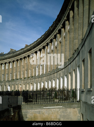Royal Crescent Bath Banque D'Images