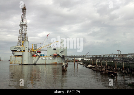 Ocean Star Museum Galveston Texas Banque D'Images