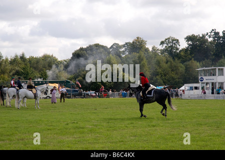 Dressage espagnol à la Romsey Show 2008 Banque D'Images