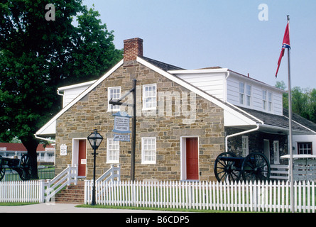 Le général Robert E. Lee's Siège au cours de la bataille de Gettysburg Banque D'Images