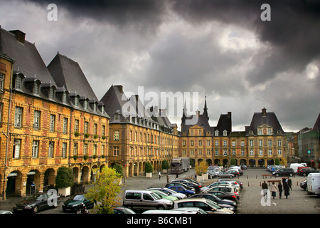 Charleville-mézières dans les Ardennes, France. Banque D'Images