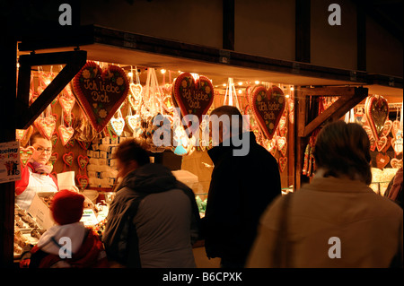 Marché de Noël de Liverpool Banque D'Images