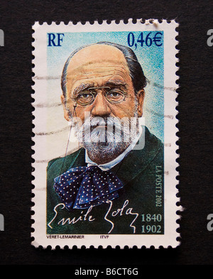 Emile Zola Banque D'Images