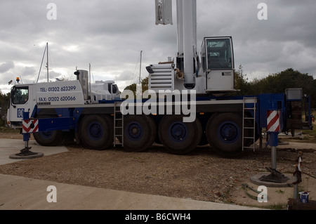 Grue mobile Liebherr LTM 1095 Banque D'Images