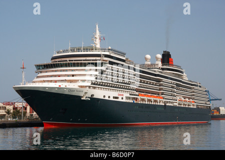 Las Palmas, navire de croisière Queen Victoria Banque D'Images