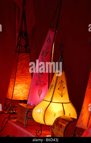 Motifs d'un marché de Noël dans une ville allemande Banque D'Images